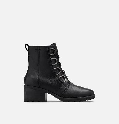 Sorel Cate Boots UK - Womens Ankle Boots Black (UK3485791)